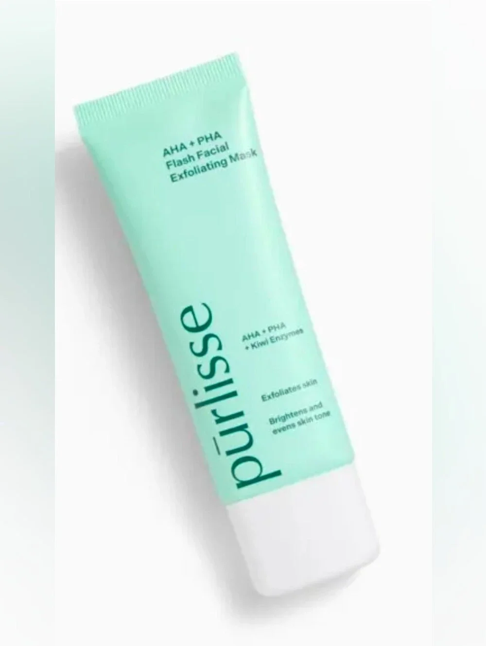 NEW Purlisse AHA + PHA Flash Facial Exfoliating Mask Full Size 1.7 Oz / 50 ML e